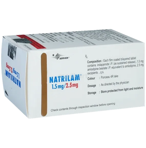 natrilam 2.5mg tablet 10's